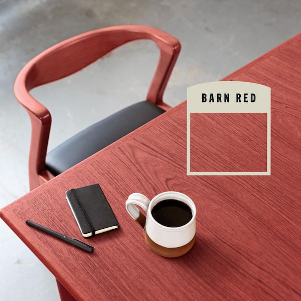 1 qt. Barn Red Premium Fast Dry Interior Wood Stain