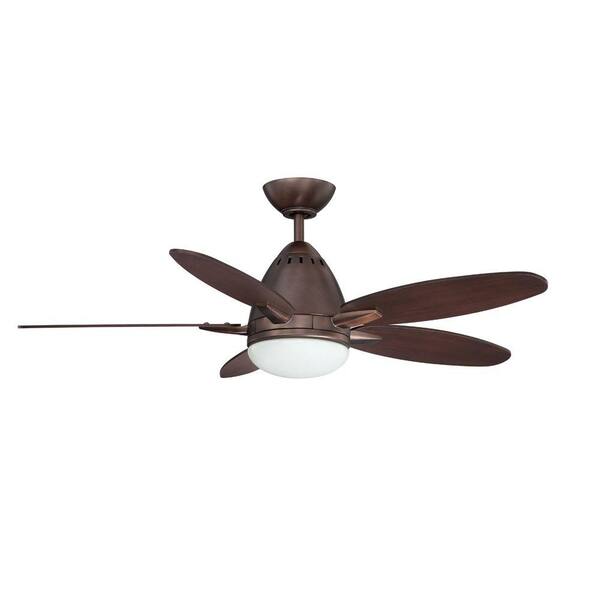 Designers Choice Collection Navaton 44 in. Oil Brushed Bronze Ceiling Fan