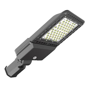 800-Watt Equivalent Integrated LED Bronze Weather Resistant Slip fit Area Light, 5000K 28000 Lumens with Dusk to Dawn