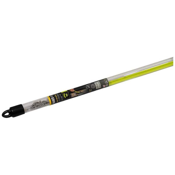 Klein Tools 15 ft. Mid-Flex Glow Fish Rod Set 50152 - The Home Depot
