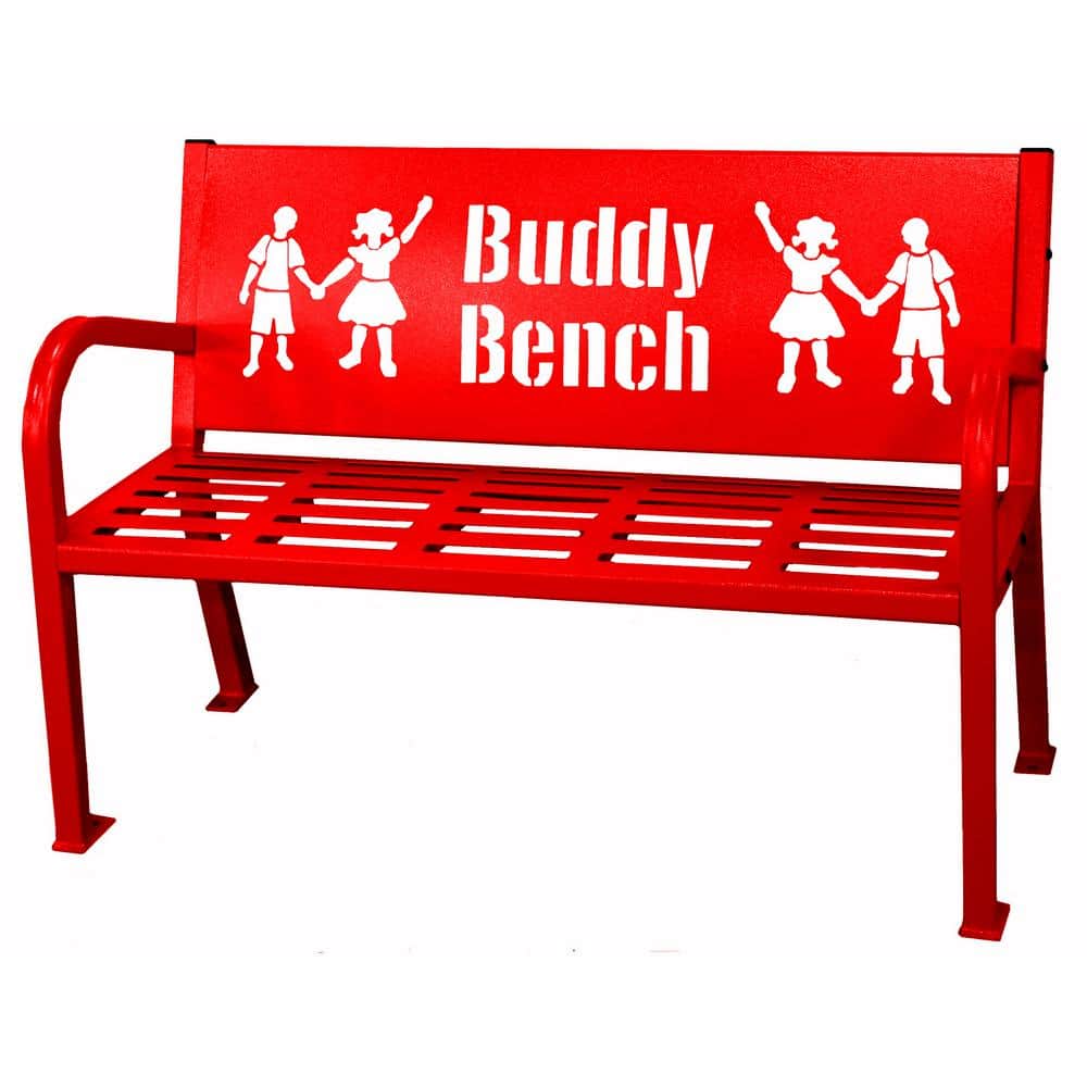 4 ft. Red Buddy Bench price history on PriceWatchPro