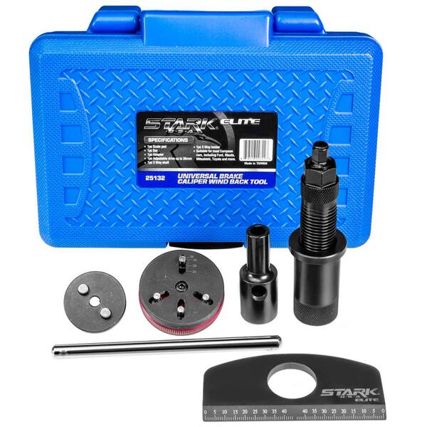 Stark 16-in-1 Universal Disc Brake Caliper Piston Windback Rewind Tool Kit