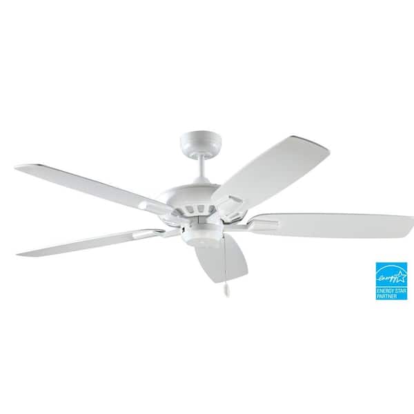TroposAir Saturn 52 in. Pure White Ceiling Fan