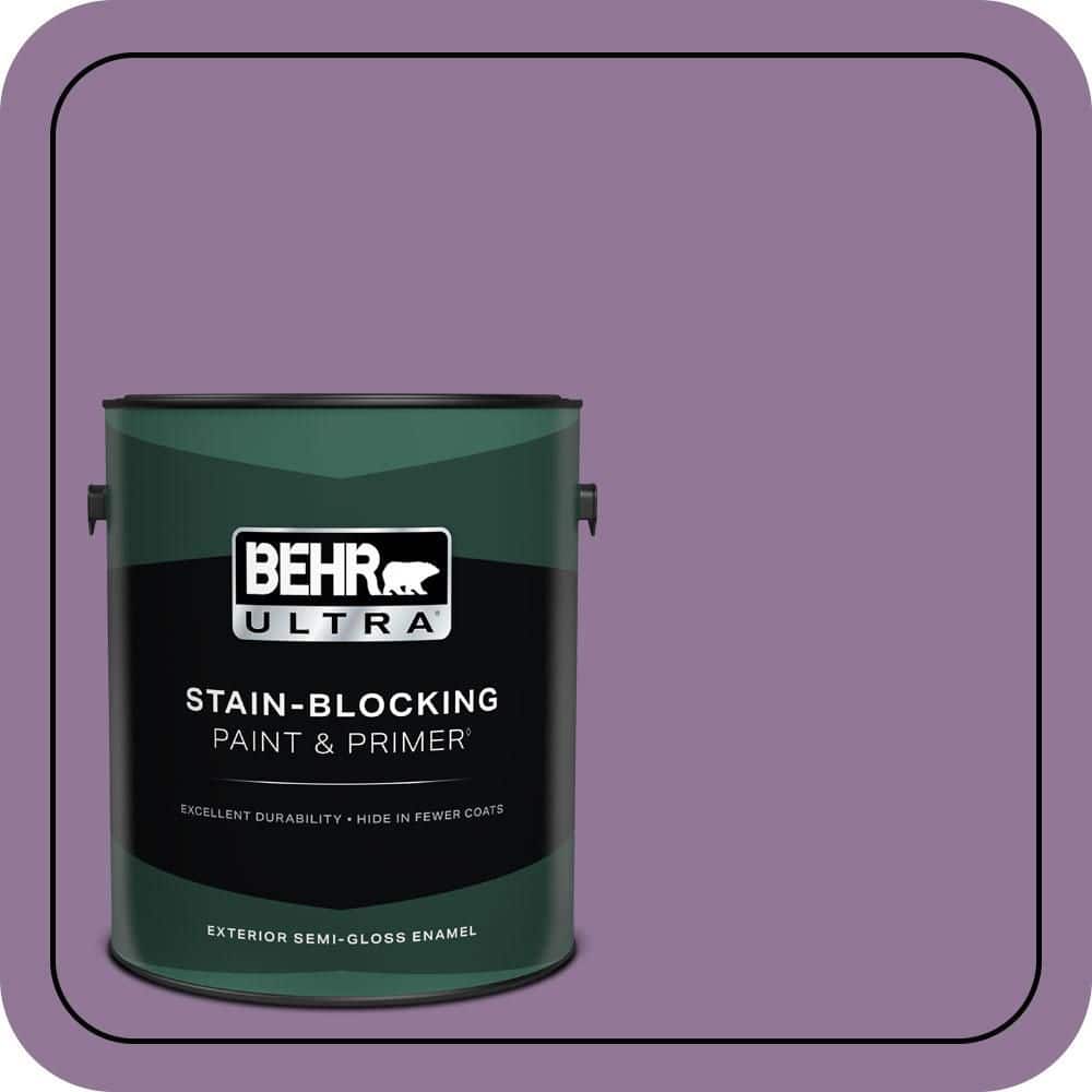 1 gal. #M100-5 Passion Fruit Semi-Gloss Enamel Exterior Paint & Primer price history on PriceWatchPro