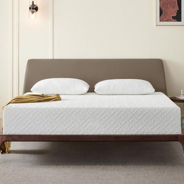 10 in. Medium Memory Tight Top Twin Mattress, Mattress in a box