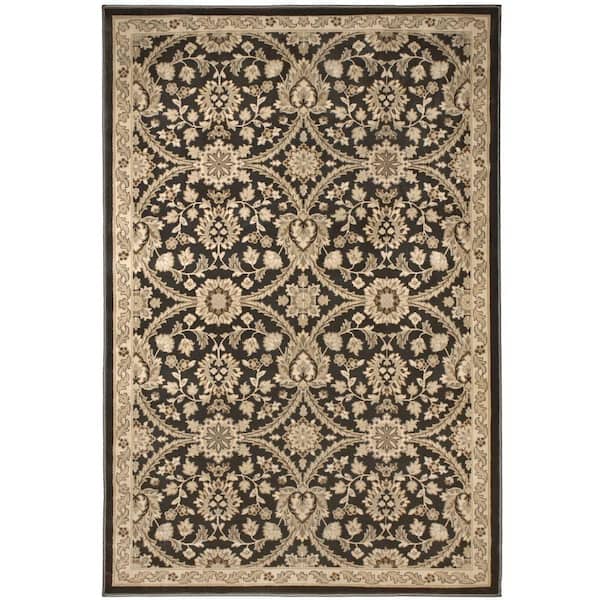 Unbranded Fabris Gainsboro Grey 7 ft. 7 in. x 10 ft. 10 in. Area Rug