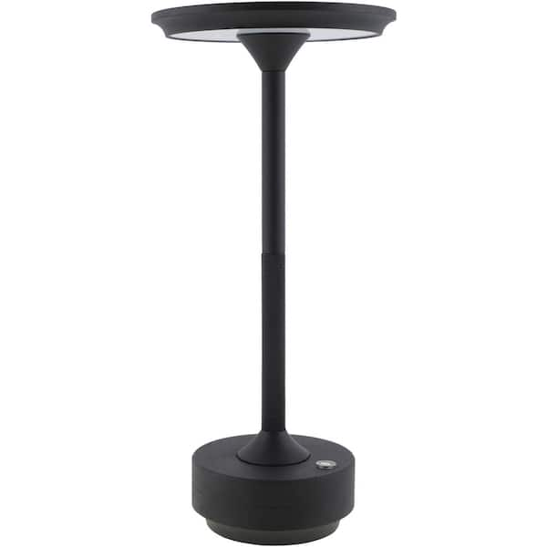 Furnas FRN-005 11 in. H x 5 in. W x 5 in. D Accent Table Lamp, Black