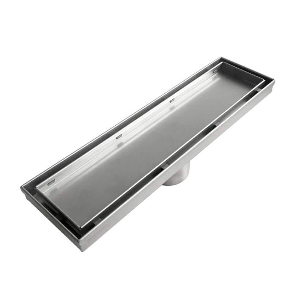 12 Inch 2in1 Tile-In Linear Shower Drain SUS304 with Stainless Steel Color for Bathroom price history on PriceWatchPro