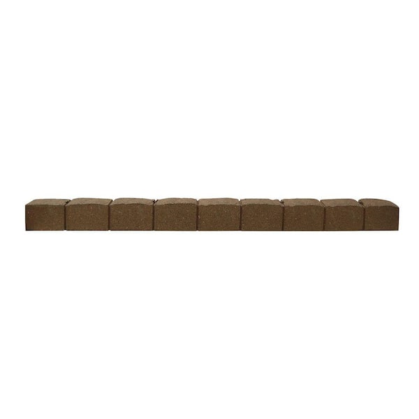 Multy Home Roman Stone 4 ft. Rubber Earth Edge (35-Pack)