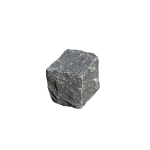 Cobblestone 4 in. x 4 in. x 4 in. Black Granite Edging (200-Pieces/66 lin. ft./Pallet)