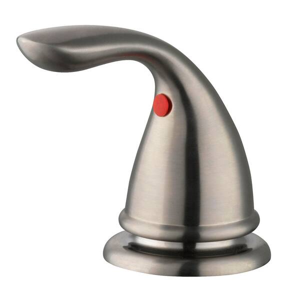 Builders 2-Handle Deck-Mount Roman Tub Faucet in Brushed Nickel Builders 2-Handle Deck-Mount Roman Tub Faucet in Brushed Nickel