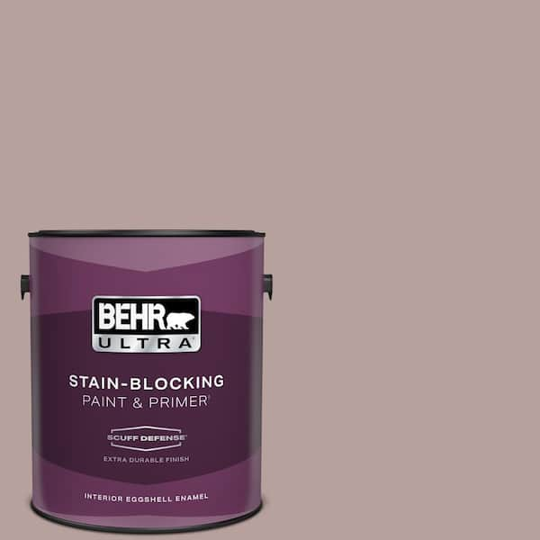 BEHR ULTRA 1 gal. #N130-4 Plum Taupe Extra Durable Eggshell Enamel Interior Paint & Primer