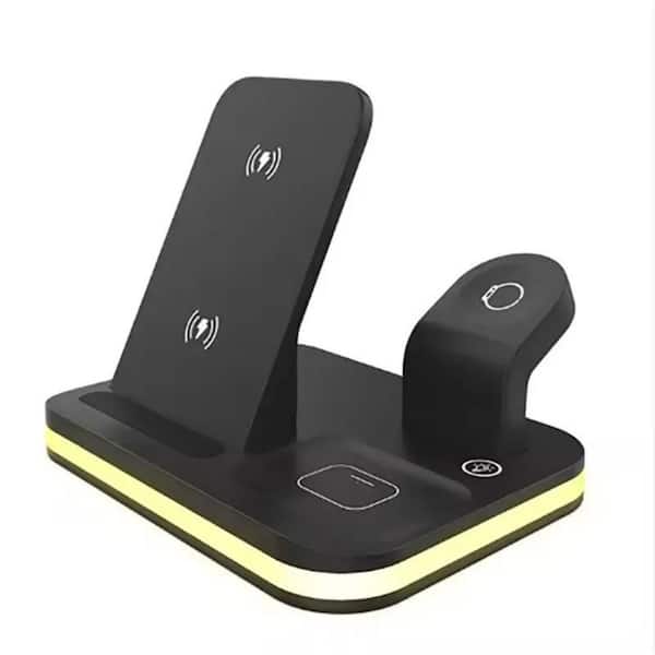15 W Fast Wireless Charging Station for iPhone 12/13/14 Series, Apple Watch, Air Pods