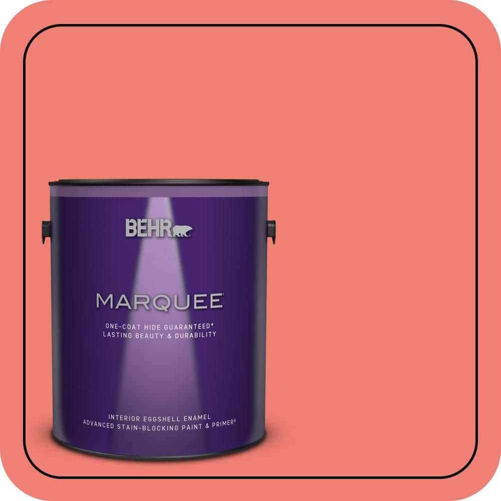 1 gal. #170B-5 Youthful Coral Eggshell Enamel Interior Paint & Primer product image for price tracking