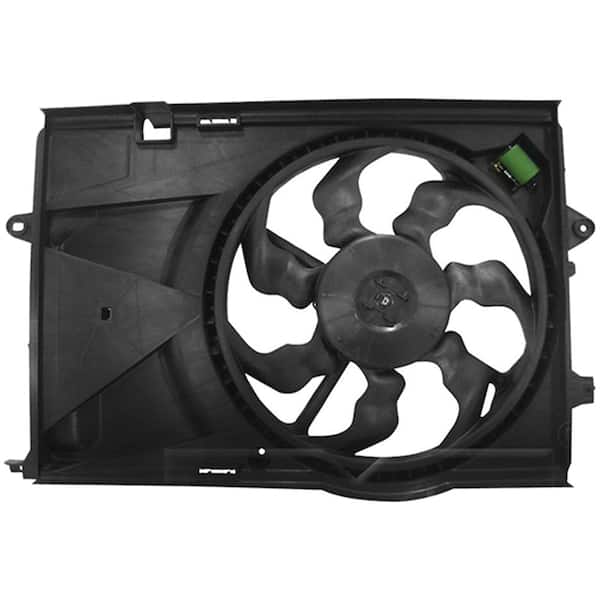 TYC Dual Radiator and Condenser Fan Assembly 2012-2019 Chevrolet Sonic 1.4L