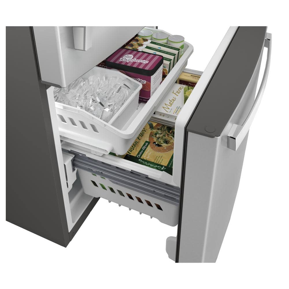 Stainless Steel 24.8 cu. ft Bottom Freezer Refrigerator