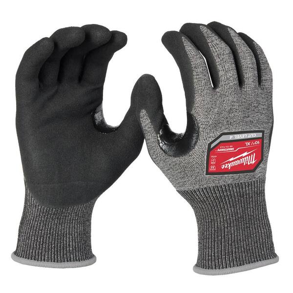 maosh 　48サイズ Milwaukee X-Large High Dexterity Cut 4 Resistant Nitrile Dipped