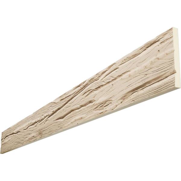 Ekena Millwork Endurathane 1 in. H x 4 in. W x 6 ft. L Riverwood Sonora Desert Faux Wood Beam Plank