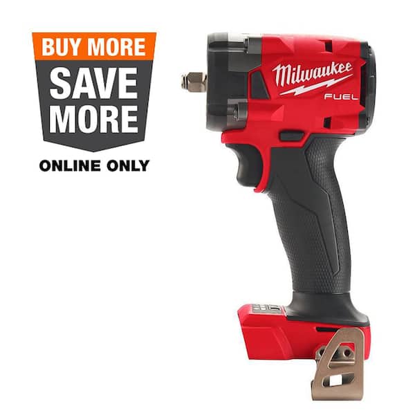 M18 FUEL GEN-3 18V Lithium-Ion Brushless Cordless 3/8 in. Compact Impact Wrench with Friction Ring (Tool-Only)
