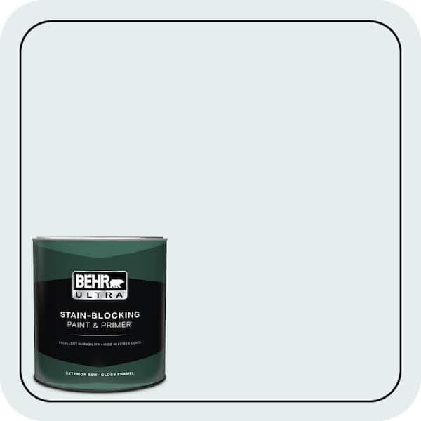 BEHR ULTRA 1 qt. #550E-1 Breaker Semi-Gloss Enamel Exterior Paint & Primer