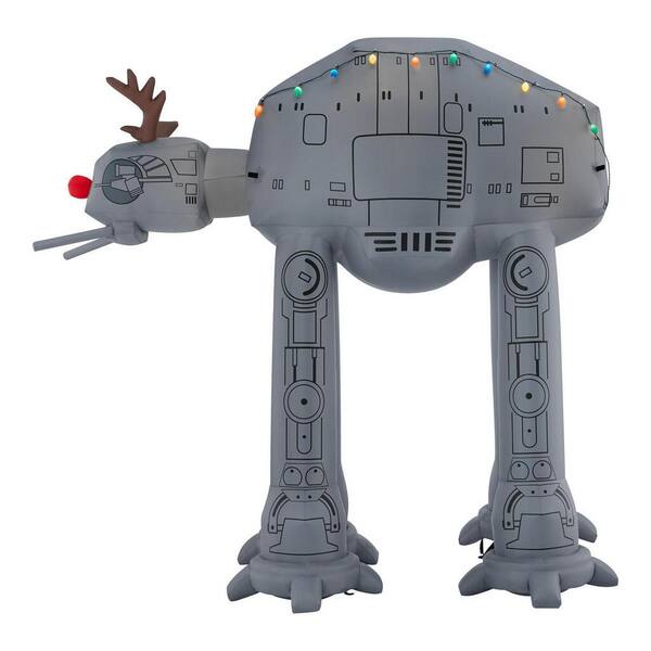 Star Wars 8.5 ft At-At Reindeer With Lights Holiday Inflatable
