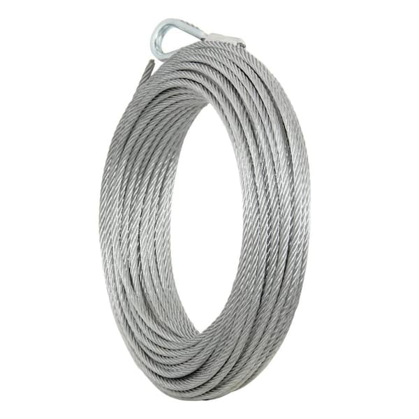Stainless Steel Wire Rope - 316 - 0.236 inch/6 mm - 76,25 feet/25