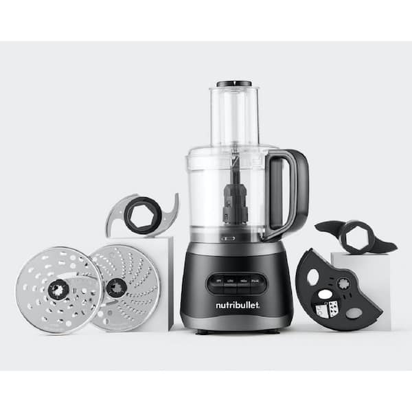 New BLACK+DECKER Easy Assembly 8-Cup Food Processor Black