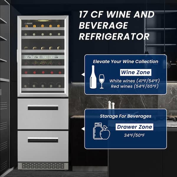 Equator 84-Bottles Built-in and Freestanding Triple