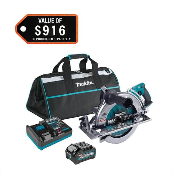 40V Max XGT Brushless Rear Handle 10-1/4 in. Circular Saw Kit, AWS Capable (4.0Ah)