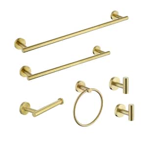 Details about   Chenille Bath Hardware Bronze Towel Bar Ring Toilet Paper Tempered Glass Shelf 
