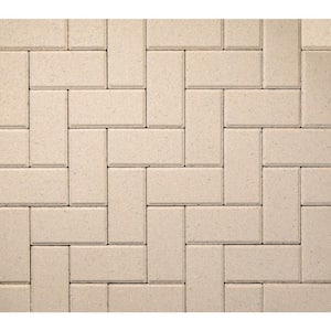 8 in. L x 4 in. W x 2.25 in. H 60mm Linen Holland Pavers (486-Piece Pallet)