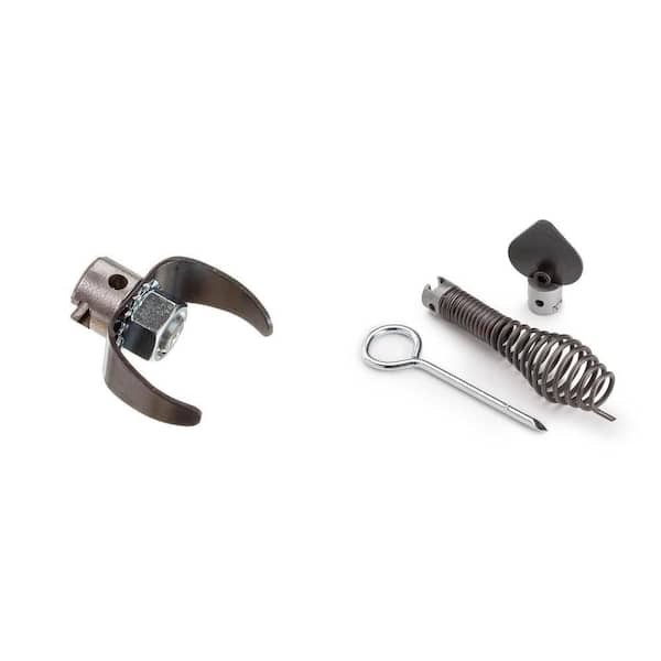 T-205 1-3/8 in. "C" Cutter and T-240 3-Piece Drain Cleaning Attachment Set