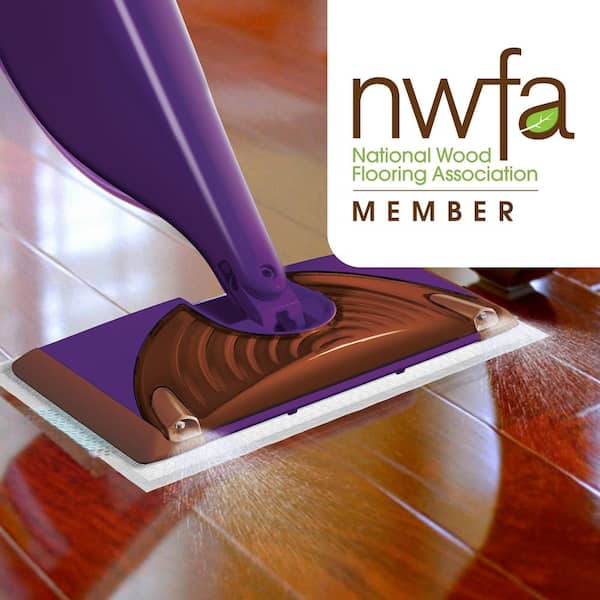 Swiffer WetJet 42.2 oz. Multi-Purpose Hardwood Floor Cleaner Solution  Refill (2-Pack) 003700099925 - The Home Depot
