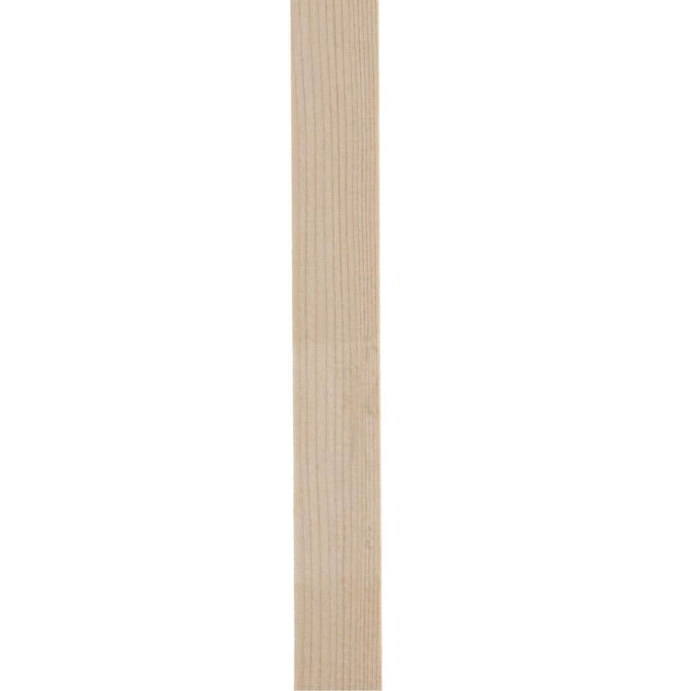 Buy 1/2 in. x 3/4 in. x 96 in. Hemlock Wood Baseboard Shoe Moulding ...