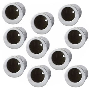 EPIX Round 1 in. Dia Polished Stainless Steel Round Edge Pull (10-Pack)