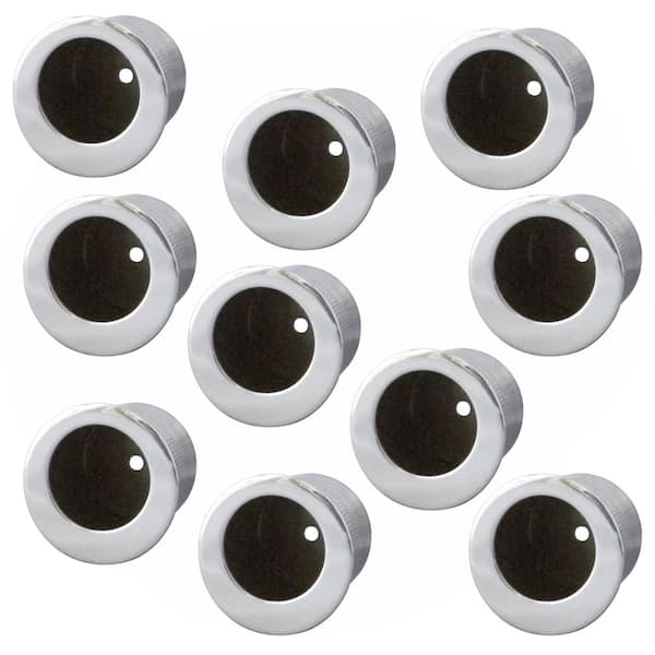 INOX EPIX Round 1 in. Dia Polished Stainless Steel Round Edge Pull (10-Pack)