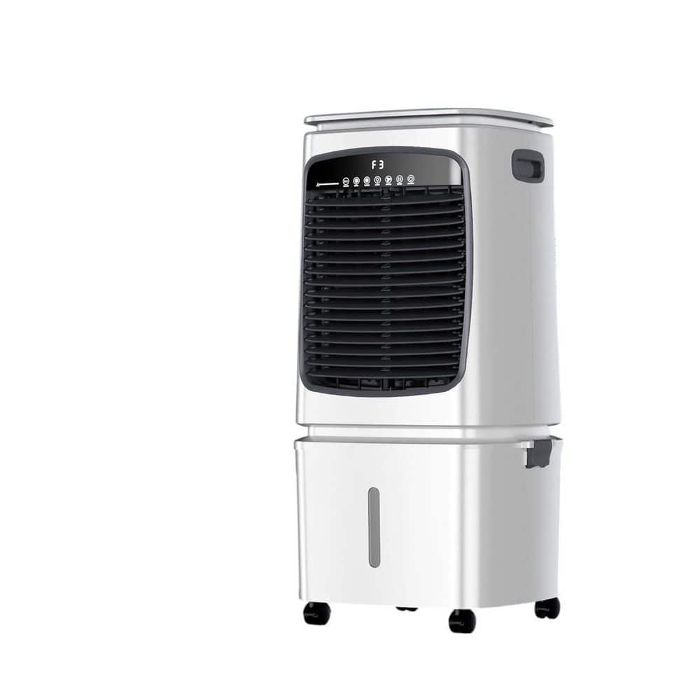 2000CFM Portable Evaporative Air Cooler with 7 Gal Water Tank, LED Light, 3 Speeds, 34 in. for Indoor Spaces price history on PriceWatchPro