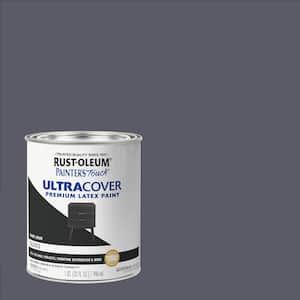 32 oz. Ultra Cover Gloss Dark Gray General Purpose Paint (Case of 2)