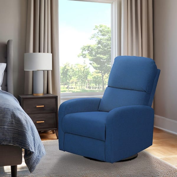 Dakota Blue Power Recliner 3-in-1 with Swivel, Glider, USB Ports