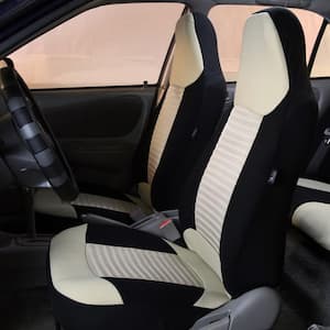 Premium Fabric 47 in x 23 in. x 1 in. Half Set Front Seat Covers