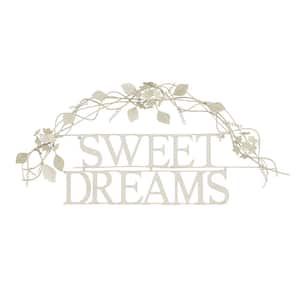 "Sweet Dreams" Metal Cutout Sign