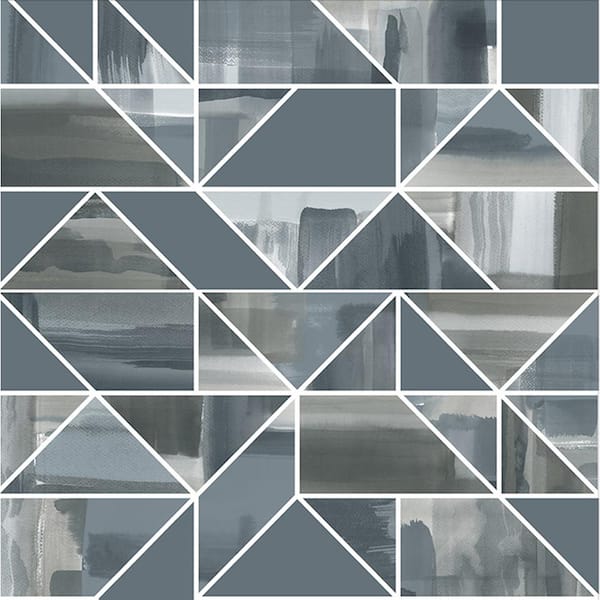 Graham & Brown Expression Geo Petrol Wallpaper