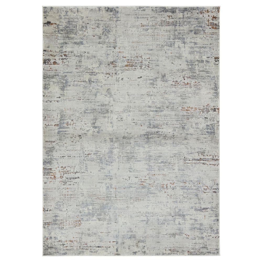 Jaipur Living Shayla Gray 10 ft. x 14 ft. Abstract Area Rug RUG155106