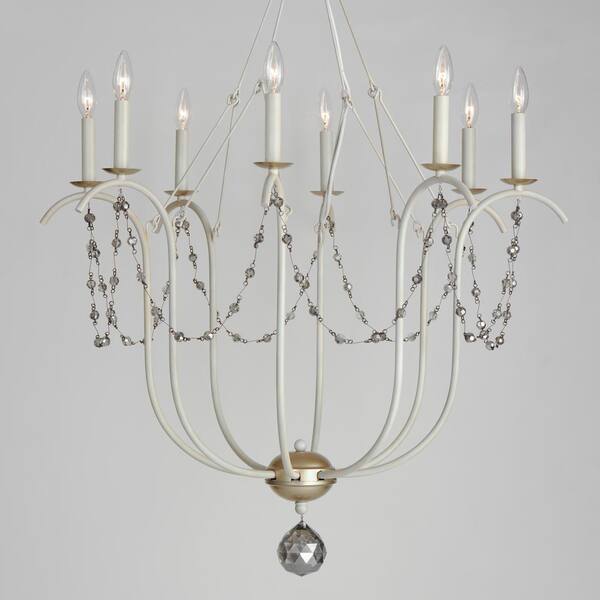 Maxim Lighting - Formosa 8-Light Gray Chandelier