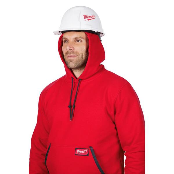 Milwaukee 350 Heavy Duty Pullover Hoodie – Men’s Workwear, Black