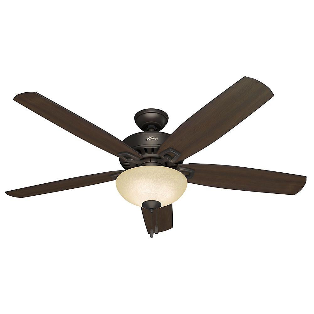 Hunter Groveland 60 In Indoor Premier Bronze Ceiling Fan With