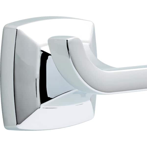 Delta Vessona Double Towel Hook - Polished Chrome, Wall Mounted Bathroom Hook For Robes & Towels (VES35-PC)