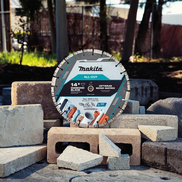 Makita 14 in. All-Cut Segmented Rim, Diamond Blade E-23341 - The