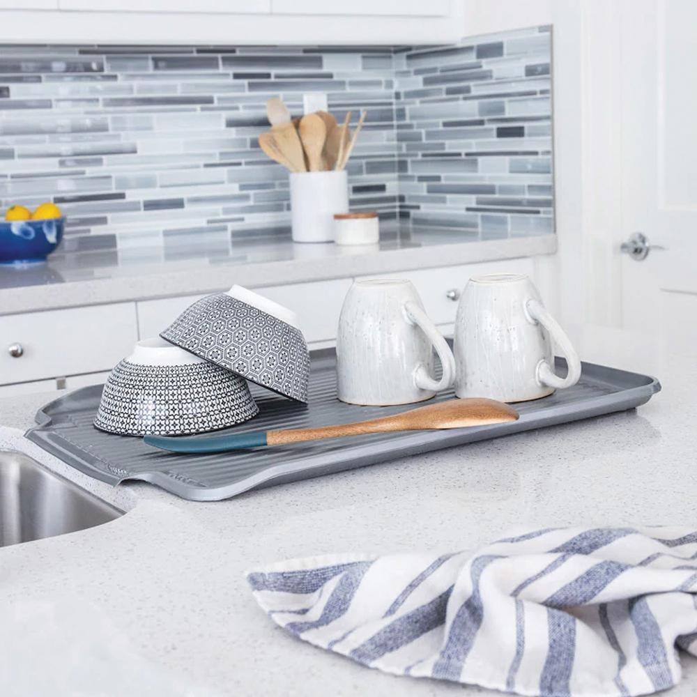 Metallic Foldable Plastic Dish Drain Board