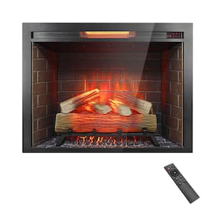 familiar ベイスターズ Edendirect 28 in. Ventless Electric Fireplace Insert Touch Panel